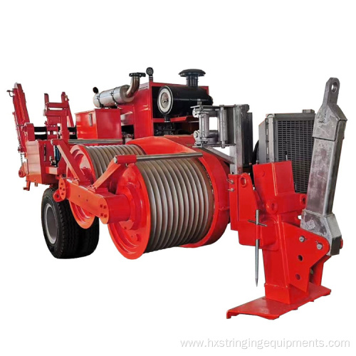 25ton hydraulic cable puller cable stringing equipment